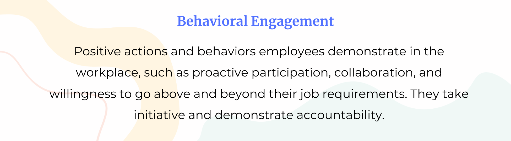 behavioral engagement