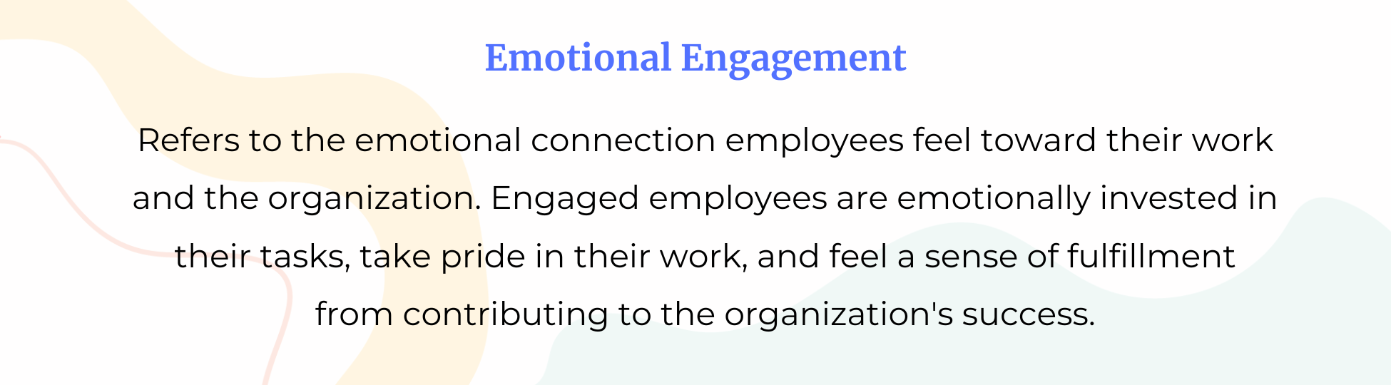 emotional engagement